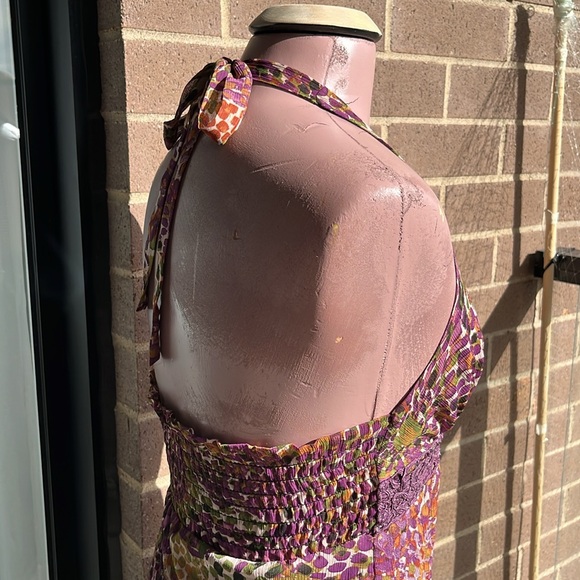 VINTAGE floral midi alter dress - Picture 7 of 15